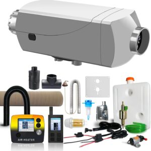 7kW 柴油加热器 12V 带遥控，适用于房车、卡车、露营、船舶、汽车 | 高原模式、航空插头、最高评分、LCD显示屏、过热报警、强劲高效、7档调节、节能